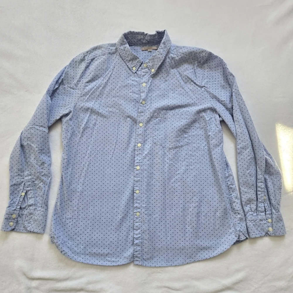 GAP Blue Button-down Shirt 100% Cotton Women's Size XL